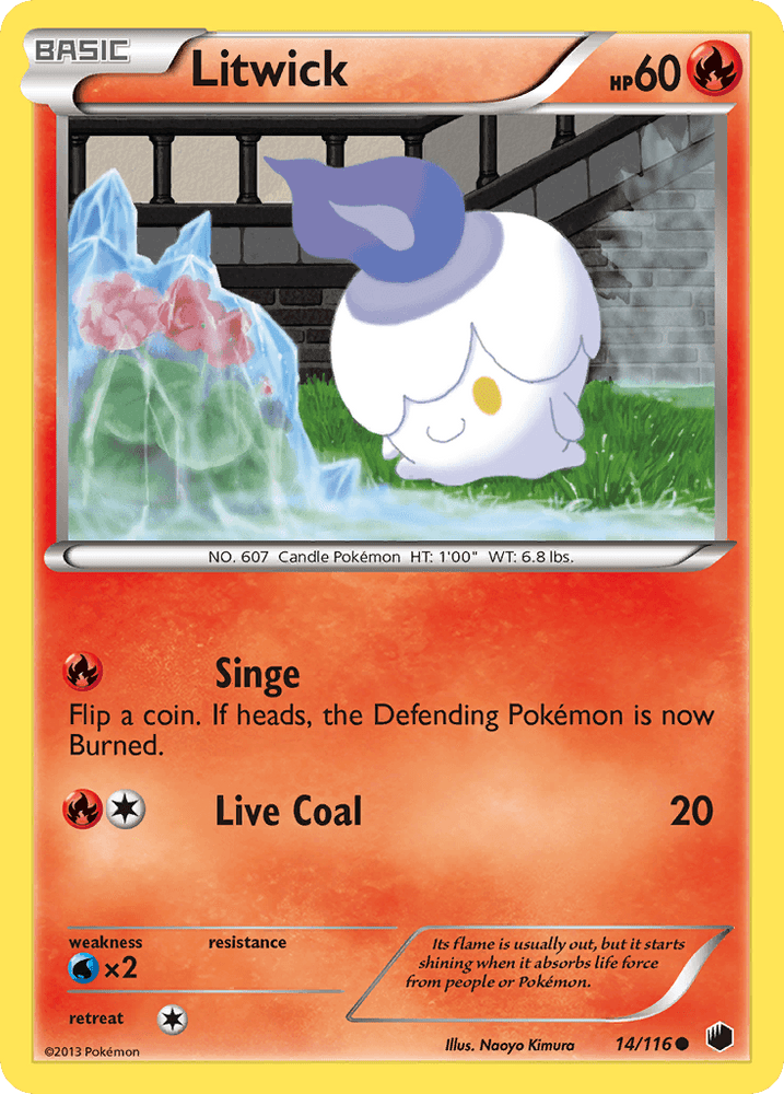 Litwick (14/116) [Black & White: Plasma Freeze] (Online Only)
