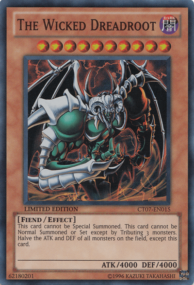 The Wicked Dreadroot [CT07-EN015] Super Rare (ONLINE ORDER ONLY)