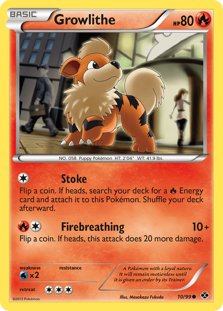 Growlithe (10/99) [Black & White: Next Destinies] (Online Only)