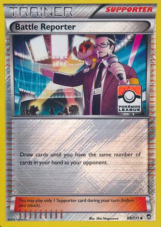 Battle Reporter (88/111) (League Promo) [XY: Furious Fists] (Online Only)