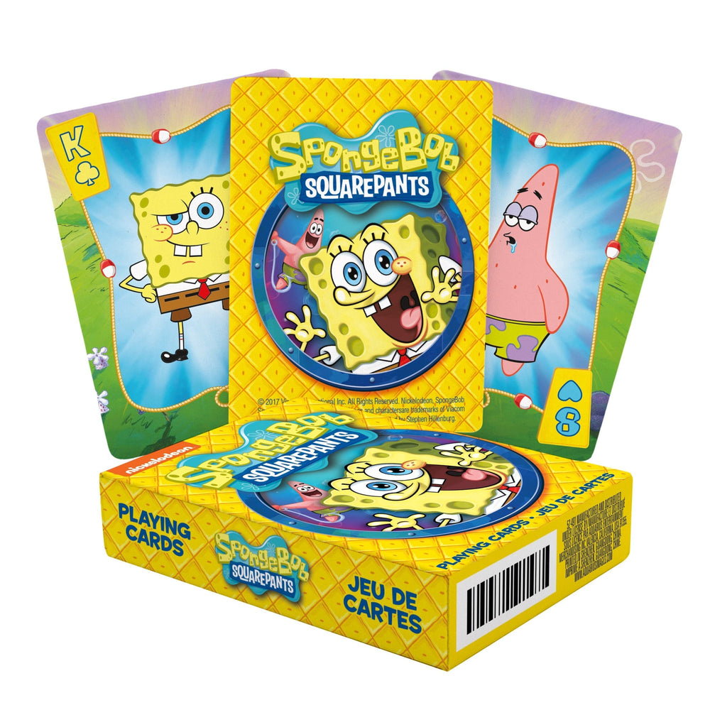 Aquarius: Playing Cards - SpongeBob SquarePants (ONLINE ORDER ONLY)