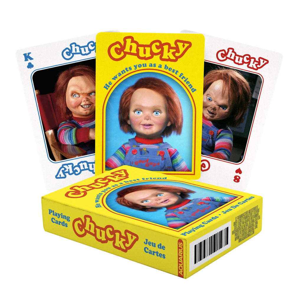 Aquarius Playing Cards: Chucky (ONLINE ORDER ONLY)