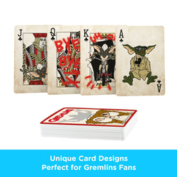 Aquarius Playing Cards: Gremlins (ONLINE ORDER ONLY)