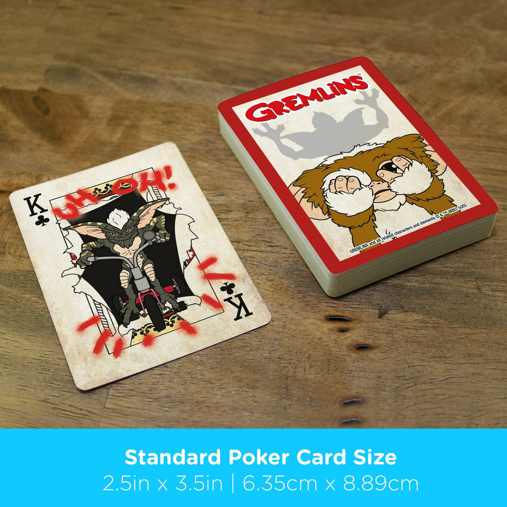 Aquarius Playing Cards: Gremlins (ONLINE ORDER ONLY)