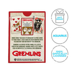 Aquarius Playing Cards: Gremlins (ONLINE ORDER ONLY)