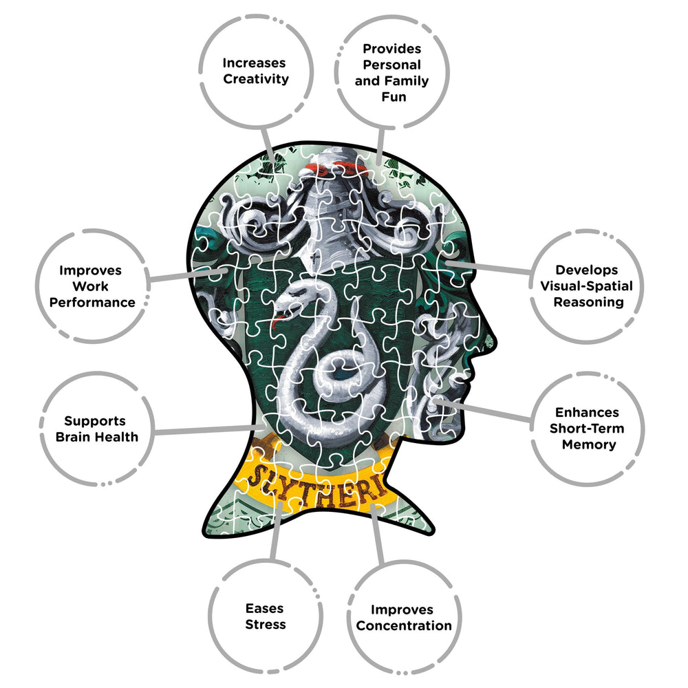 Aquarius Puzzles: Harry Potter Slytherin (ONLINE ORDER ONLY)