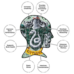 Aquarius Puzzles: Harry Potter Slytherin (ONLINE ORDER ONLY)