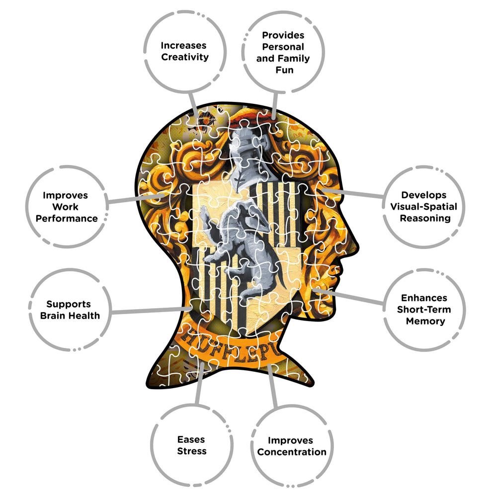 Aquarius Puzzles: Harry Potter Hufflepuff (ONLINE ORDER ONLY)