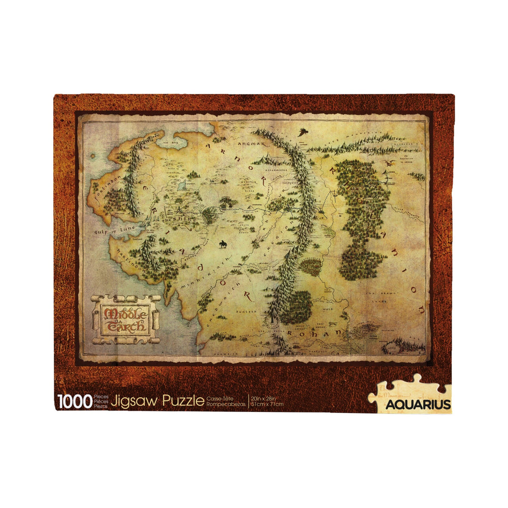 Aquarius Puzzles: The Hobbit Map (ONLINE ORDER ONLY)