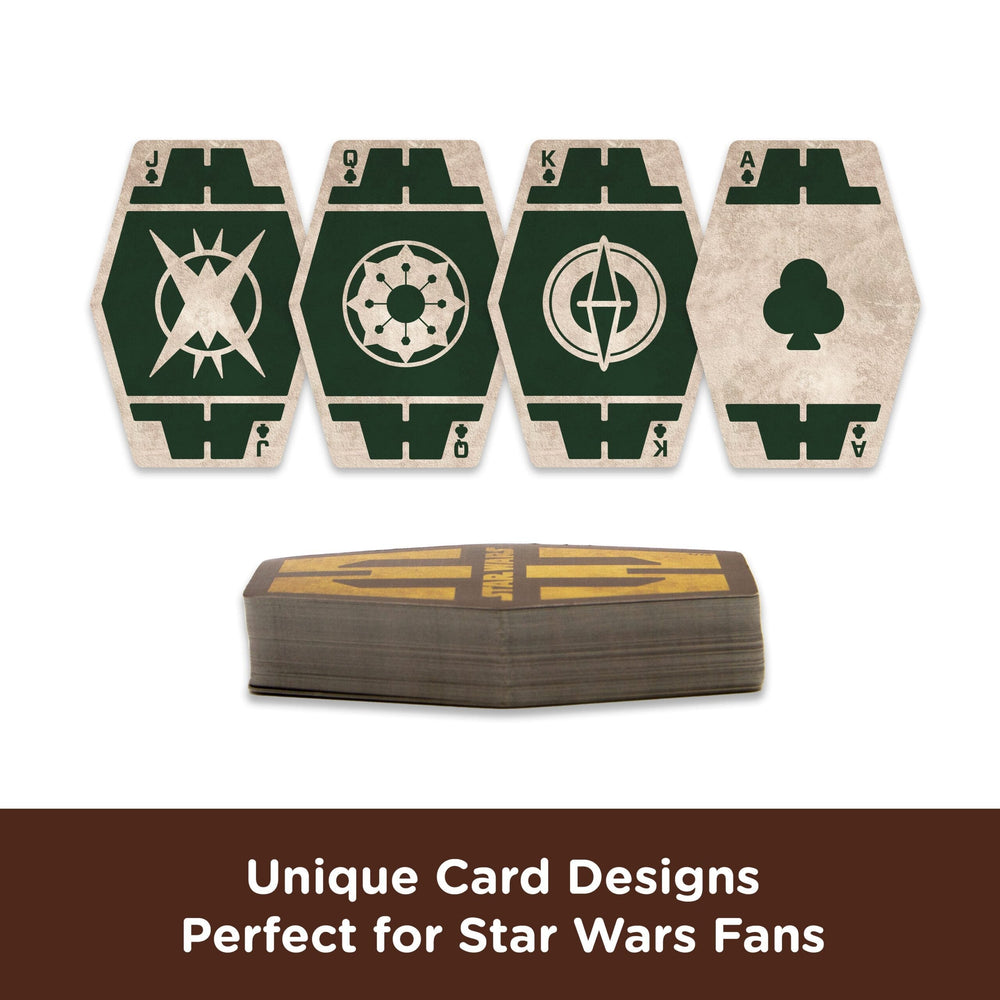 Aquarius Playing Cards: Star Wars - Sabacc Shaped Cards (ONLINE ORDER ONLY)