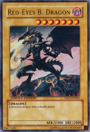 Red-Eyes B. Dragon [YAP1-EN002] Ultra Rare (ONLINE ORDER ONLY)