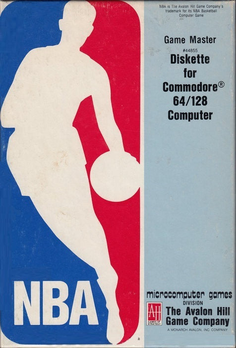 NBA (Commodore 64/128) (ONLINE ORDER ONLY)