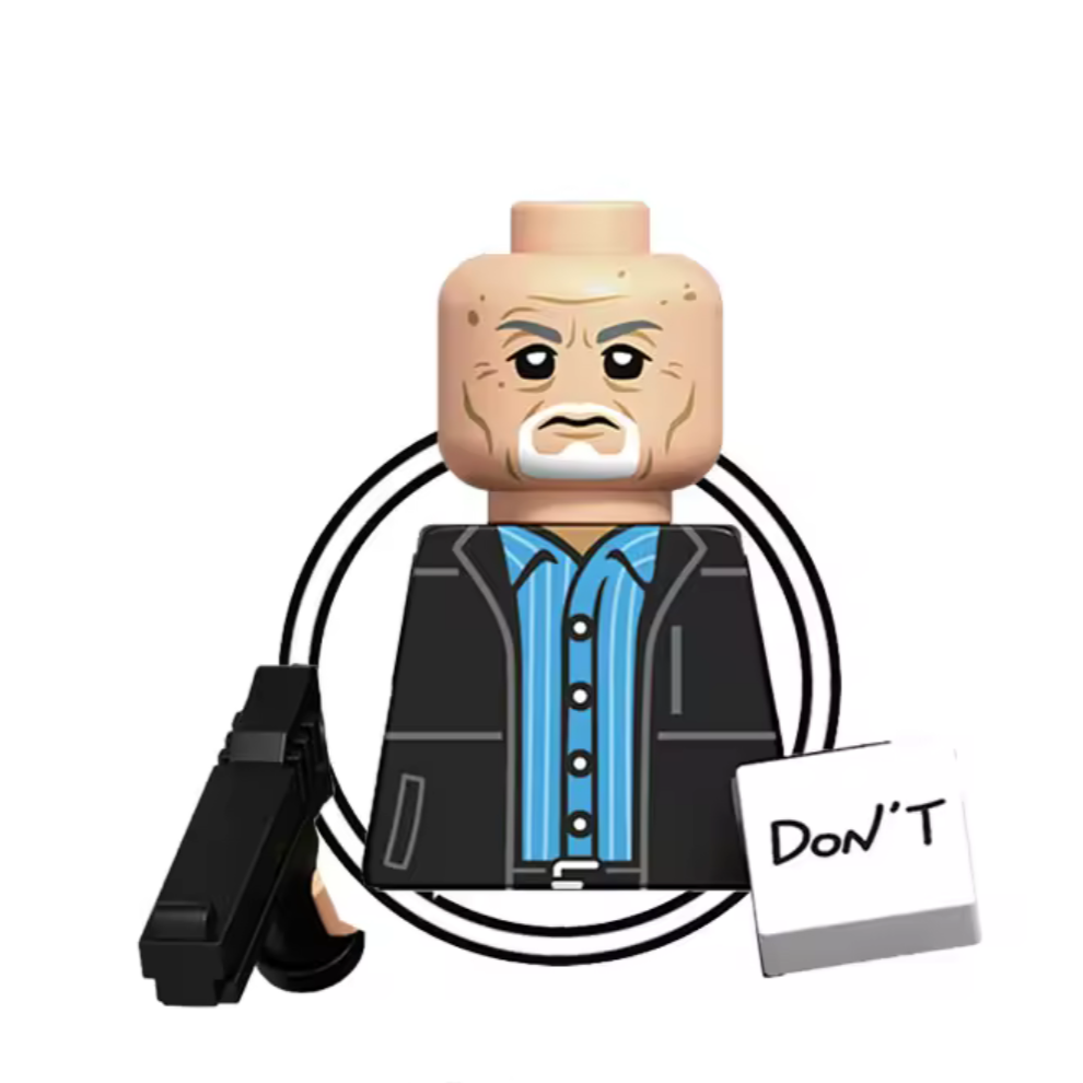 Mike Ehrmantraut Breaking Bad Minifigure (ONLINE ORDER ONLY)
