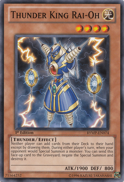 Thunder King Rai-Oh [RYMP-EN074] Common (ONLINE ORDER ONLY)