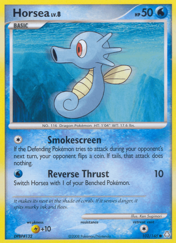 Horsea (102/146) [Diamond & Pearl: Legends Awakened] (Online Only)