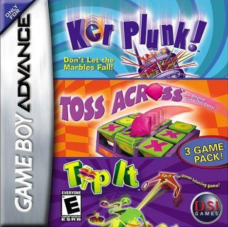 Kerplunk / Toss Across / Tip It (Gameboy Advance) (ONLINE ORDER ONLY)