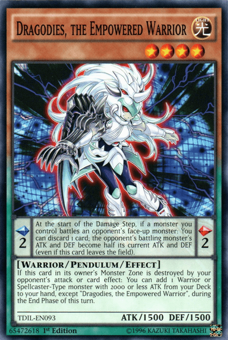 Dragodies, the Empowered Warrior [TDIL-EN093] Common (ONLINE ORDER ONLY)