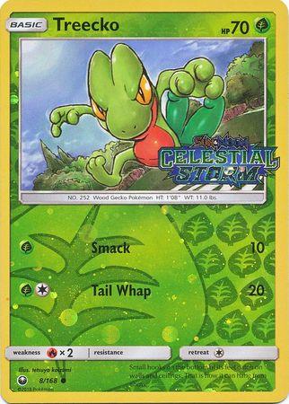Treecko (8/168) (Toys R Us Exclusive) [Sun & Moon: Celestial Storm] (Online Only)