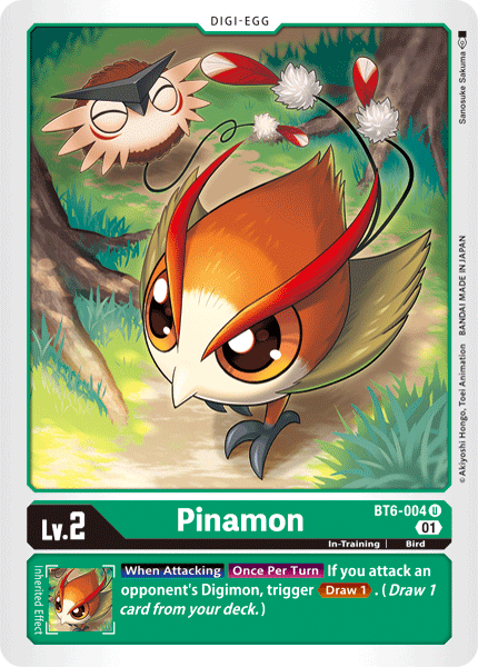 Pinamon [BT6-004] [Double Diamond] (ONLINE ORDER ONLY)