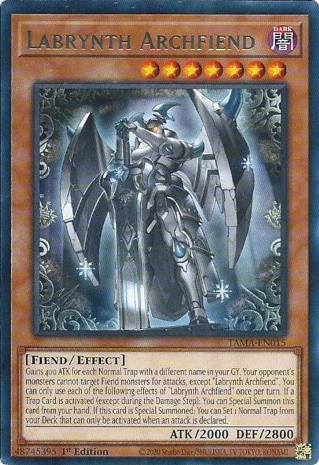 Labrynth Archfiend [TAMA-EN015] Rare (ONLINE ORDER ONLY)