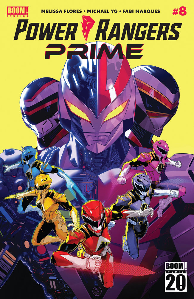 Power Rangers Prime #8 A Main (Dressed, Mora) (Online Order Only)