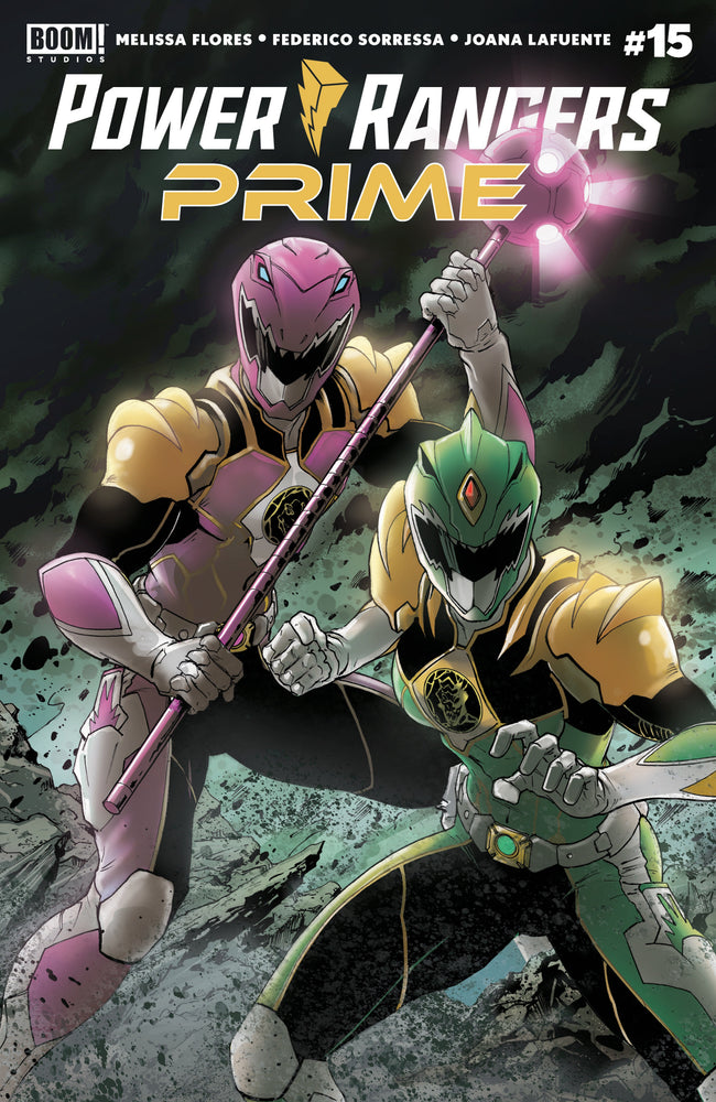 Power Rangers Prime #15 A Main (Dressed, Griffith) (ONLINE ORDER ONLY)