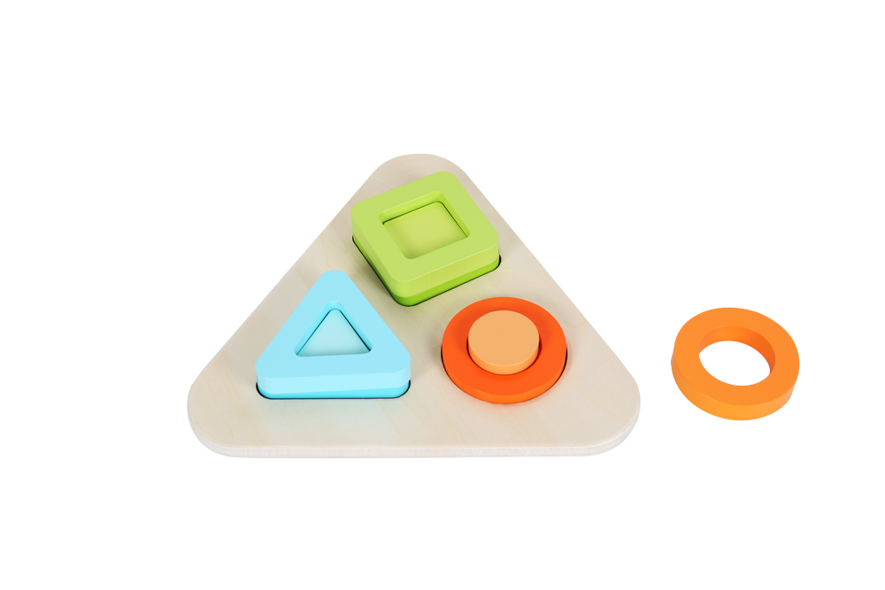 Triangle Puzzle Shape Fitting (ONLINE ORDER ONLY)