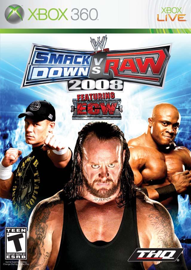 WWE Smackdown vs. Raw 2008 (Xbox 360) (ONLINE ORDER ONLY)