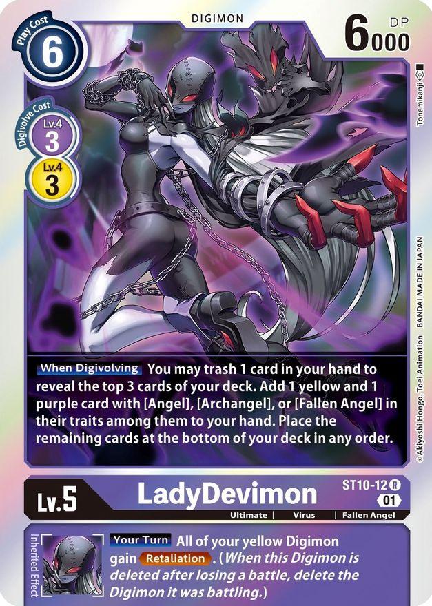 LadyDevimon [ST10-12] [Starter Deck: Parallel World Tactician] (ONLINE ORDER ONLY)