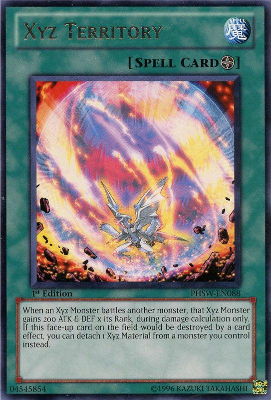 Xyz Territory [PHSW-EN088] Rare (ONLINE ORDER ONLY)