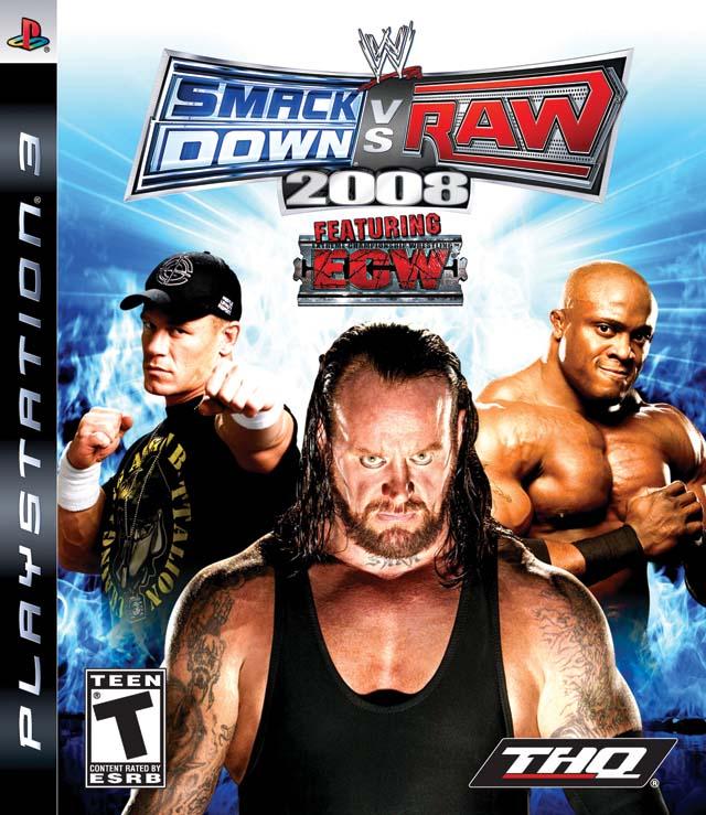 WWE Smackdown vs. Raw 2008 (Playstation 3) (Online Order Only)