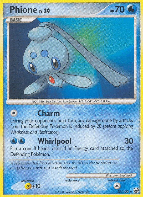 Phione (27/100) [Diamond & Pearl: Majestic Dawn] (Online Only)