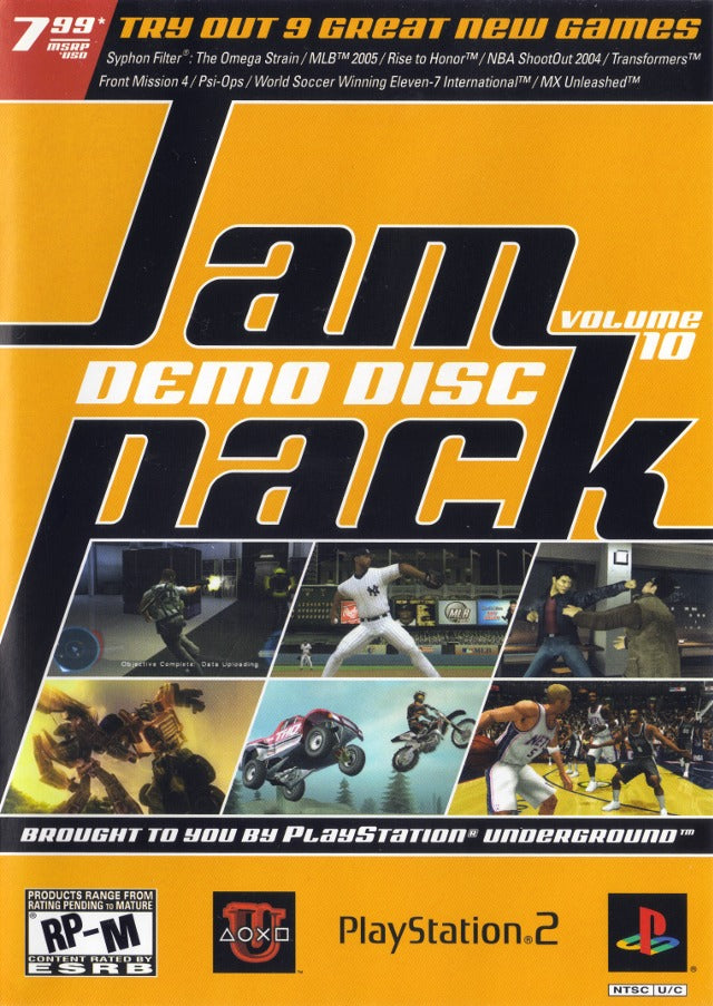 Jampack Volume 10 (Playstation 2) (Online Only)