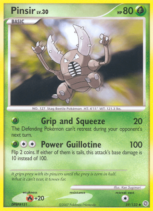 Pinsir (59/132) [Diamond & Pearl: Secret Wonders] (Online Only)