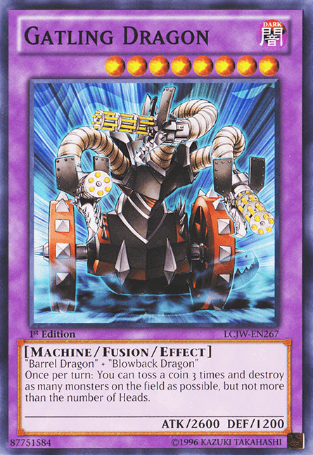 Gatling Dragon [LCJW-EN267] Common (ONLINE ORDER ONLY)