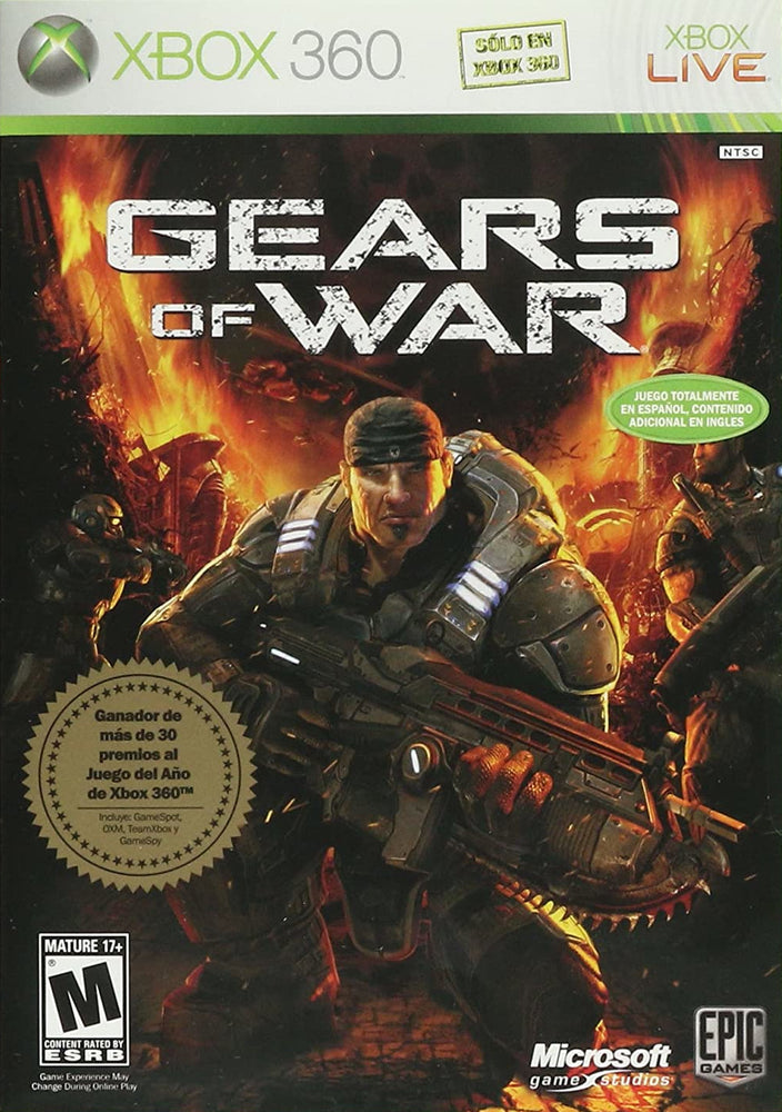 Gears of War [Mexico Import] (Xbox 360) (ONLINE ORDER ONLY)