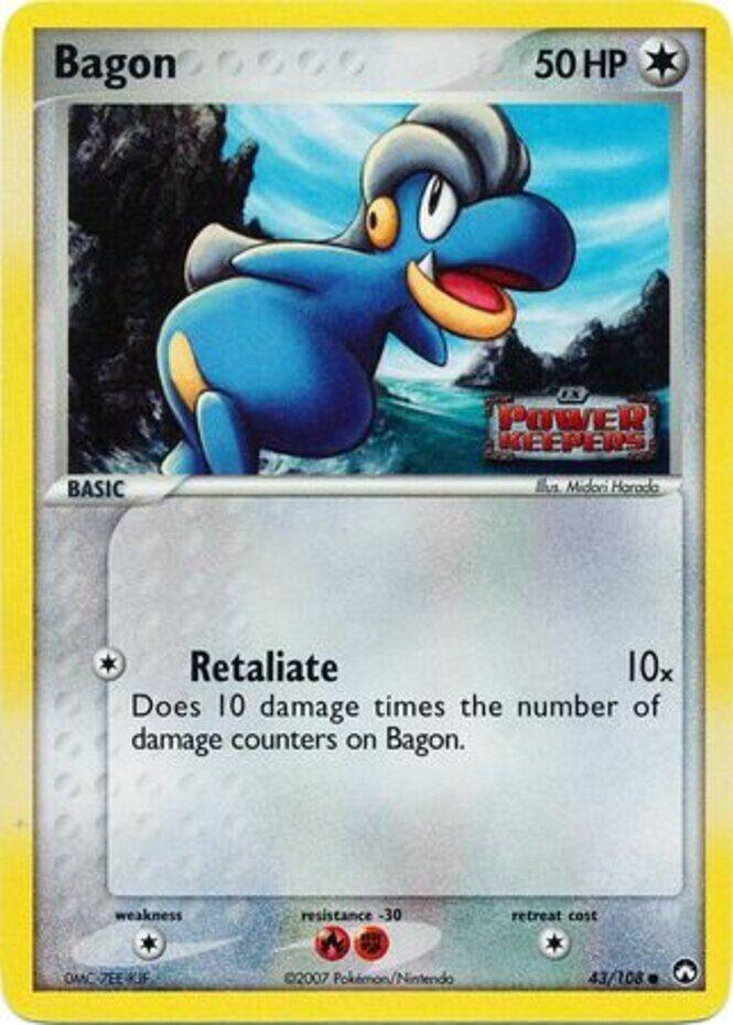 Bagon (43/108) (Stamped) [EX: Power Keepers] (Online Only)