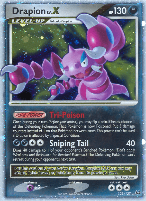Drapion LV.X (123/127) [Platinum: Base Set] (Online Only)