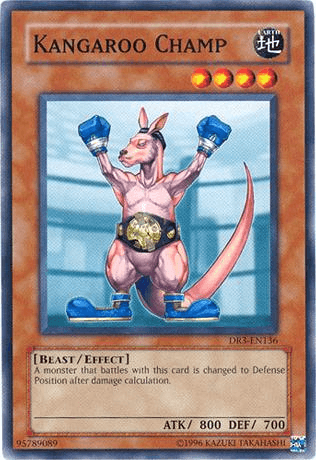 Kangaroo Champ [DR3-EN136] Common (ONLINE ORDER ONLY)