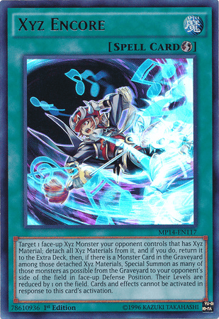 Xyz Encore [MP14-EN117] Ultra Rare (ONLINE ORDER ONLY)