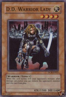 D.D. Warrior Lady [DCR-EN027] Super Rare (ONLINE ORDER ONLY)
