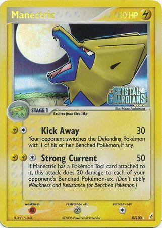 Manectric (8/100) (Stamped) [EX: Crystal Guardians] (Online Only)