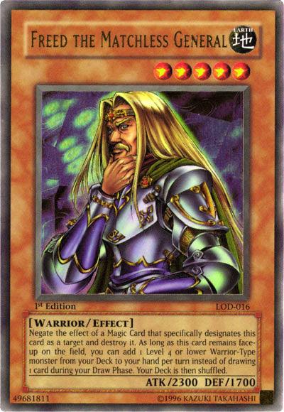 Freed the Matchless General [LOD-016] Ultra Rare (ONLINE ORDER ONLY)