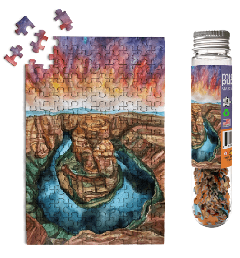 Artists - Kendra VanDruff Horseshoe Bend Micro Puzzle (ONLINE ORDER ONLY)