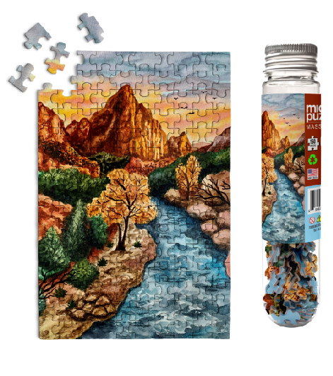 Artists - Kendra VanDruff Zion National Park Utah Micro Puzzle (ONLINE ORDER ONLY)