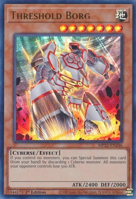 Threshold Borg [MP22-EN246] Ultra Rare (ONLINE ORDER ONLY)