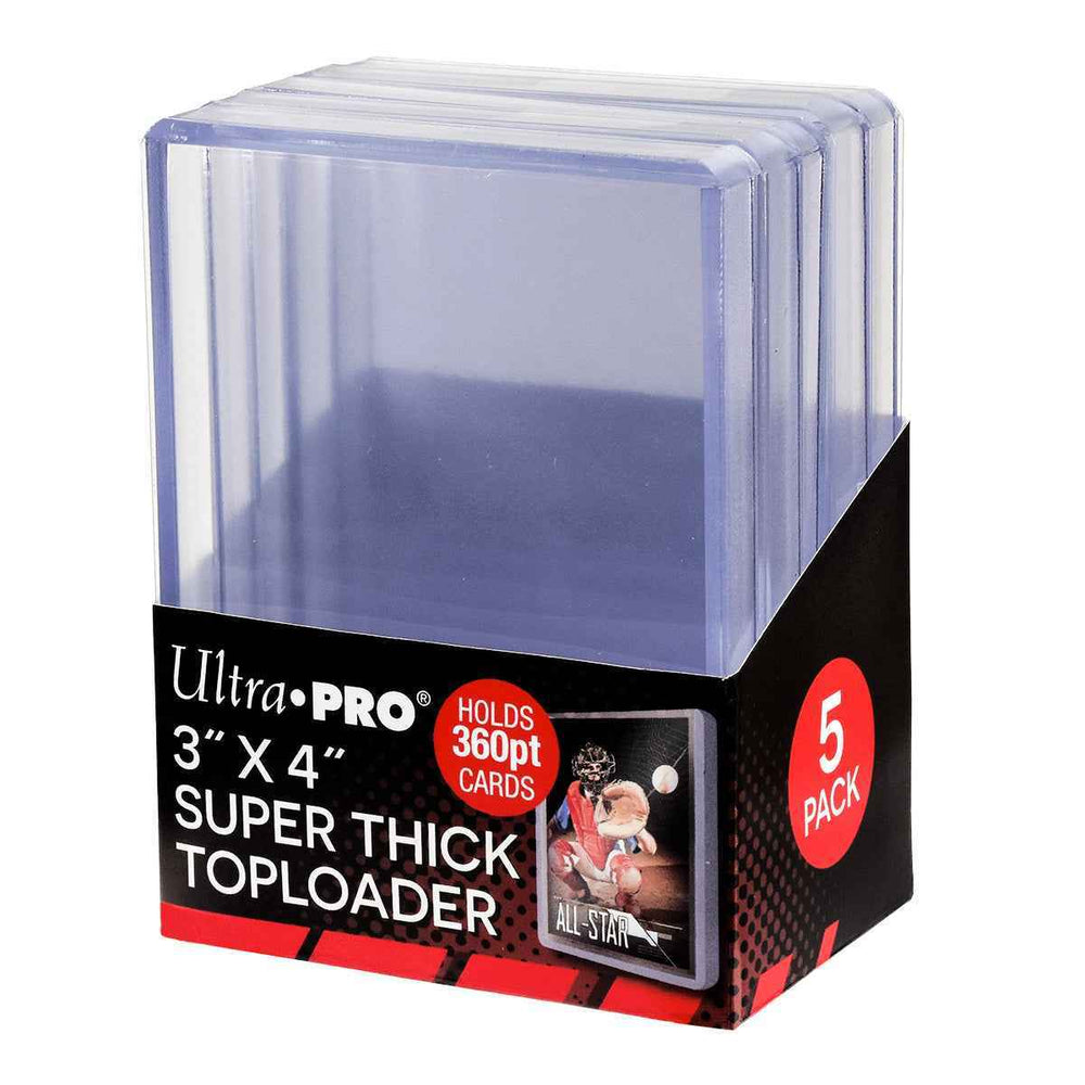 3" x 4" Super Thick 360PT TOPLOADER® Sleeves (5ct)