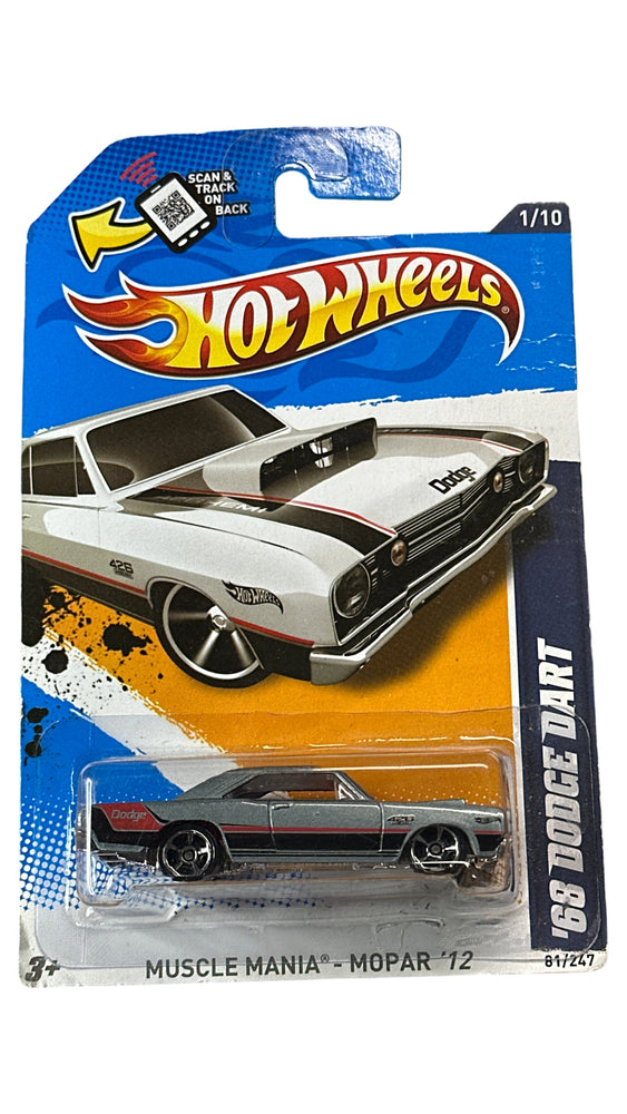 Hot Wheels Muscle Mania - Mopar '12 '1/10 '68 Dodge Dart 81/247