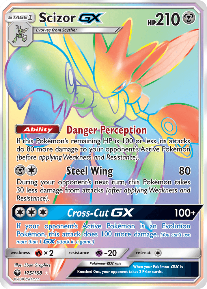 Scizor GX (175/168) [Sun & Moon: Celestial Storm] (Online Only)