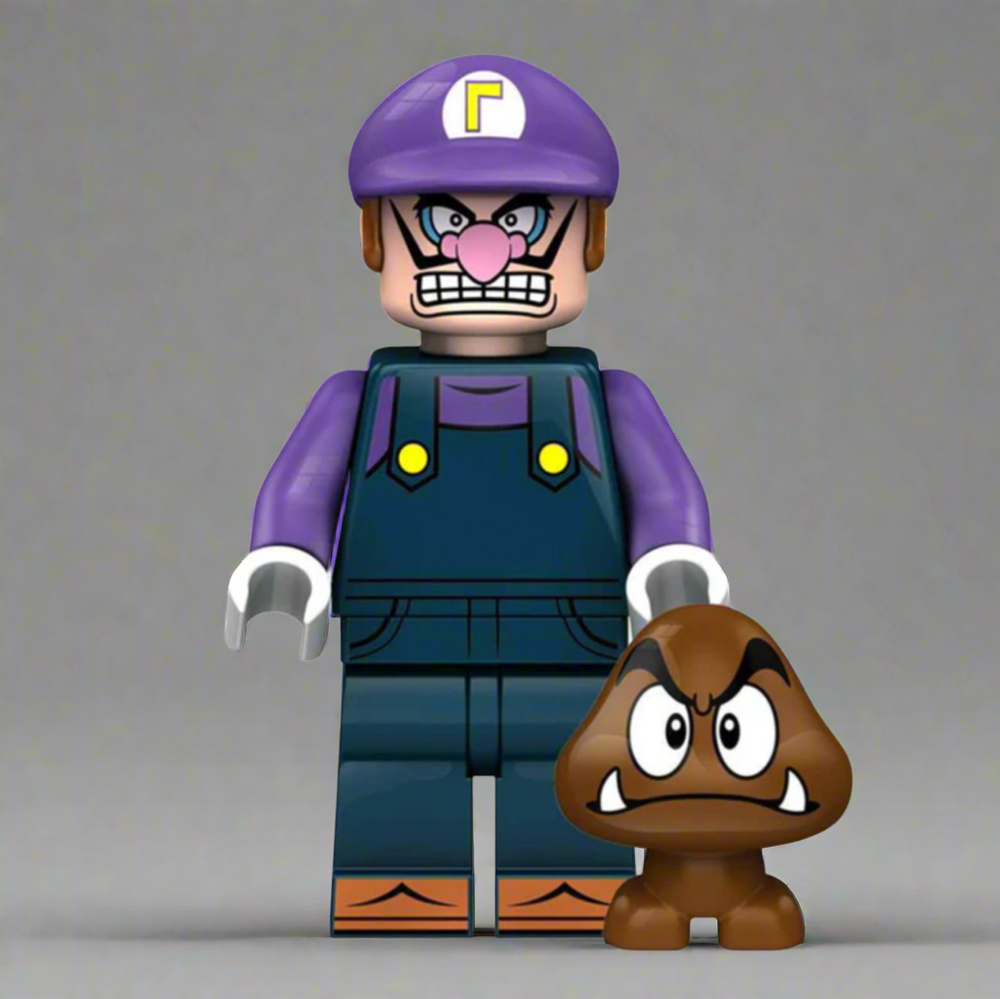 Waluigi Minifigure (ONLINE ORDER ONLY)